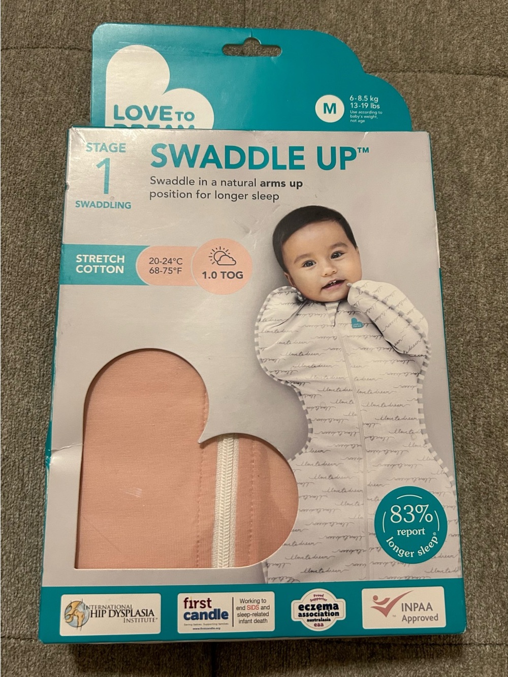 Love to Dream Swaddle Up One-Piece Stage 1